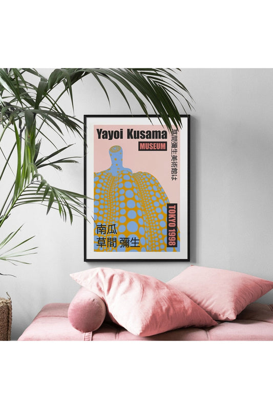 Rynx | Kusama Artwork Canvas Poster