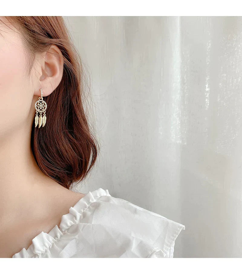 RYNX | Evani️ | Elegant Refinement With Earrings Made Of 14-Carat Gold