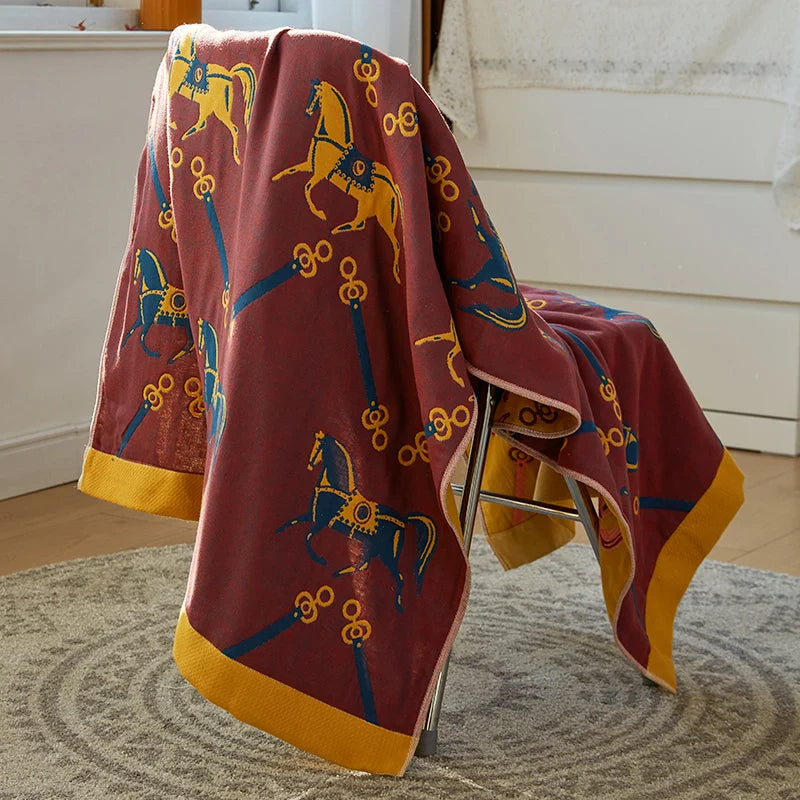 Rynx | Paisley Print Blanket
