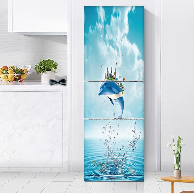 Rynx | Stylish Waterproof Self-Adhesive Refrigerator Sticker