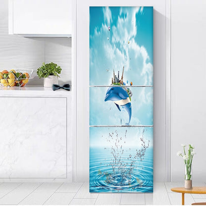 Rynx | Stylish Waterproof Self-Adhesive Refrigerator Sticker