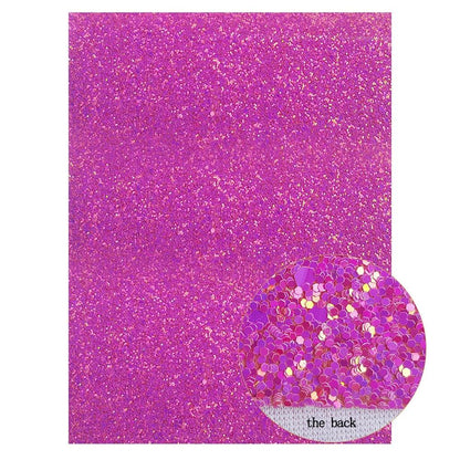 Rynx | Sparkling Violet Faux Leather Fabric - A Must-Have for Sparkling DIY Projects