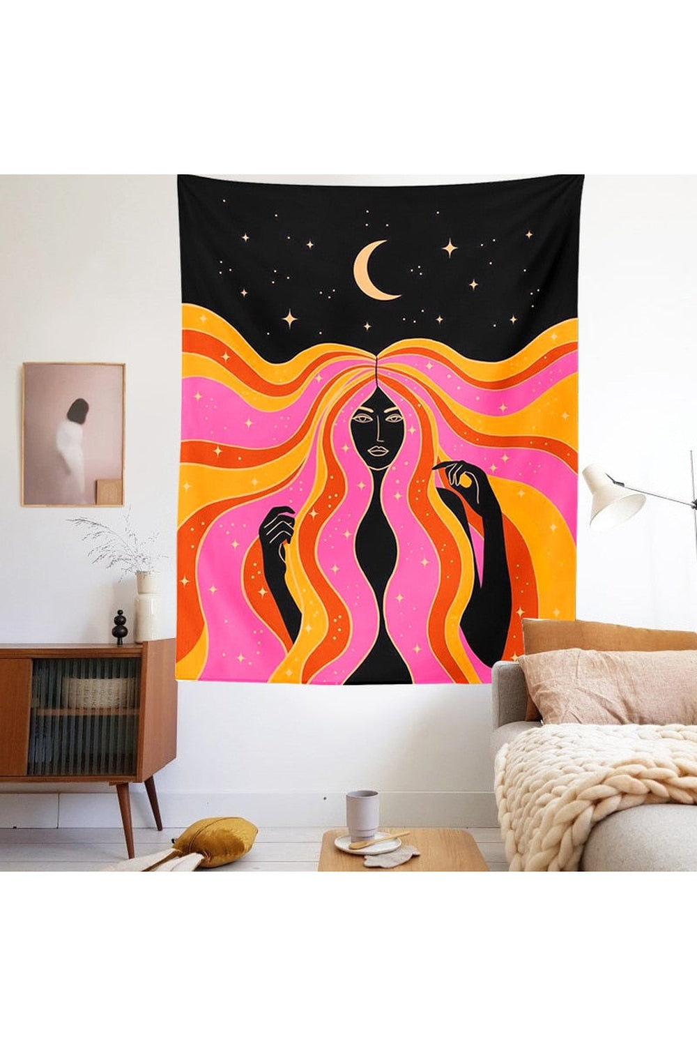 Rynx | Phase Girl Psychedelic Tapestry