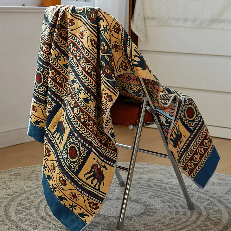 Rynx | Paisley Print Blanket