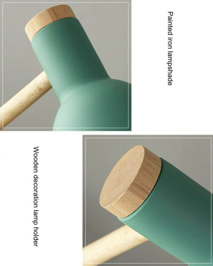 Rynx | LuminoShade - Modern Wood Desk Lamp in Scandinavian Style