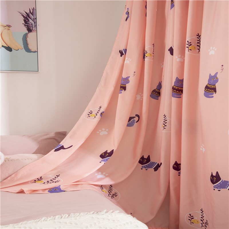 Rynx | Adorable Cat Window Curtain