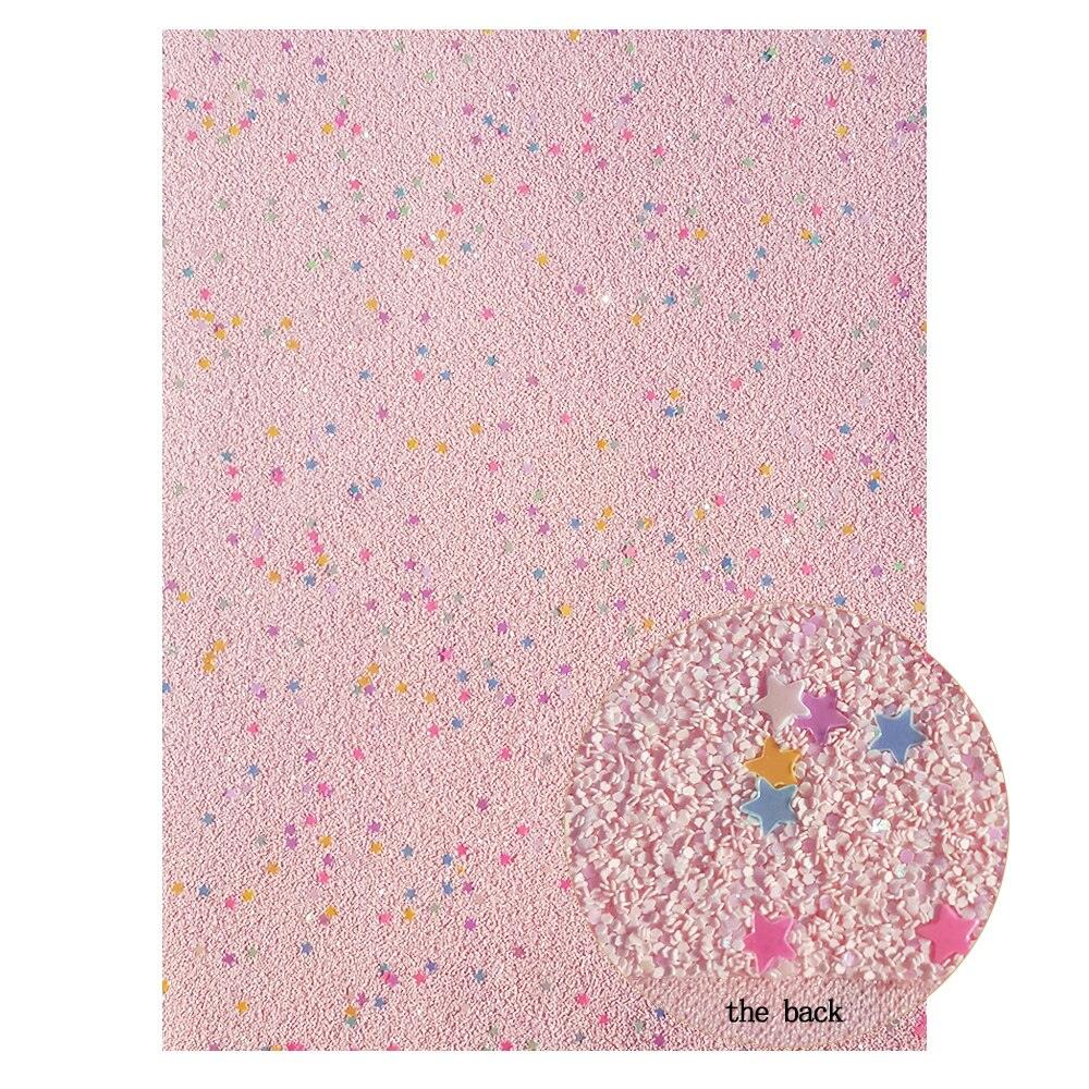 Rynx | Sparkling Pink Faux Leather Crafting Sheets - Elevate your DIY projects