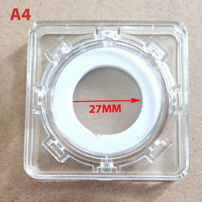 Rynx | Deluxe Acrylic Display Case for 4cm Commemorative Coins - Protect and Showcase Your Treasures