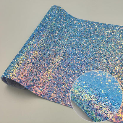 Rynx | Shiny Gem Star Chunky Glitter Faux Leather - Premium Craft Vinyl