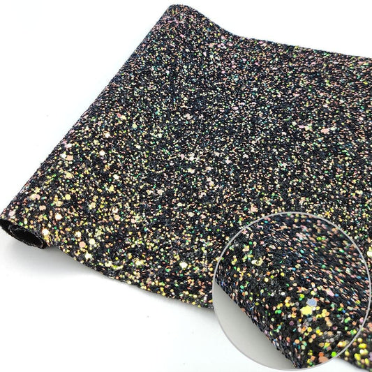 Rynx | Shiny Gem Star Chunky Glitter Faux Leather - Premium Craft Vinyl