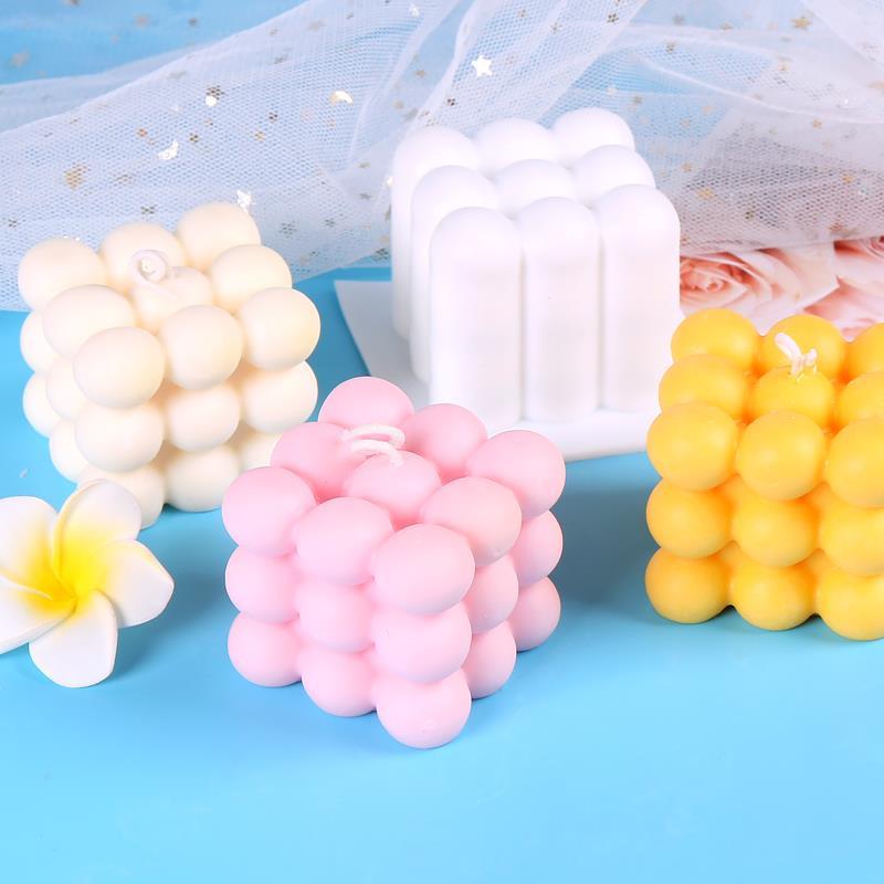 Rynx | Serene Soy Candle Making Kit with 3D Cube Mold for Aromatherapy