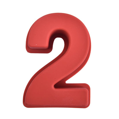 Rynx | Silicone Number Cake Mold for Numbers 0-9