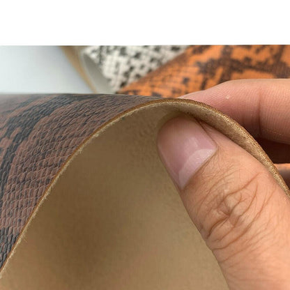 Rynx | Serpentine Snake Skin Faux Leather Craft Kit - Create Trendy DIY Projects with Ease