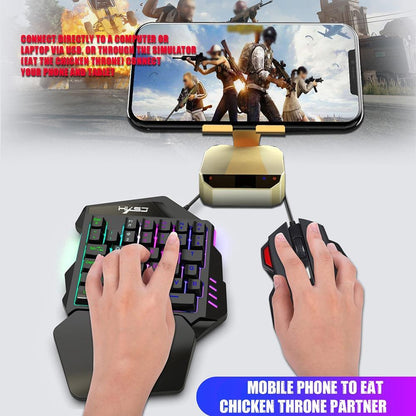 RYNX | Handed Keyboard And Mouse Gaming Combo