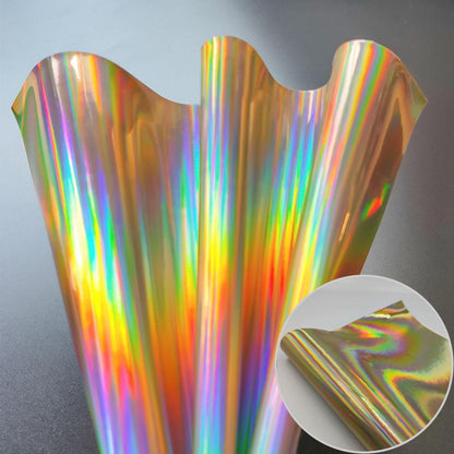 Rynx | Iridescent Holographic Faux PU Leather Sheets for Creative DIY Projects
