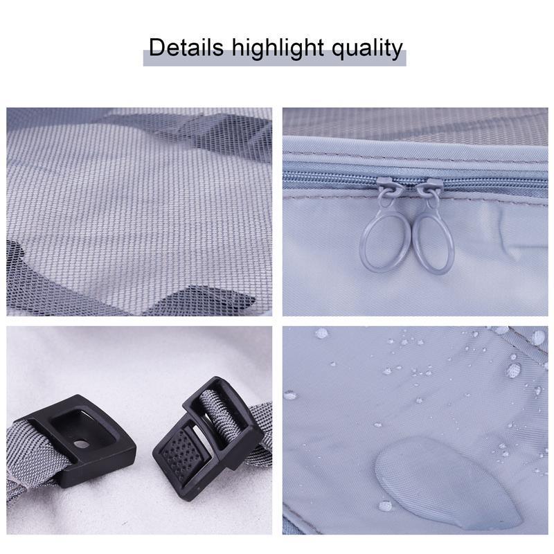 Rynx | Travel Smart: versatile 8/6/1-piece organizer set for effortless packing