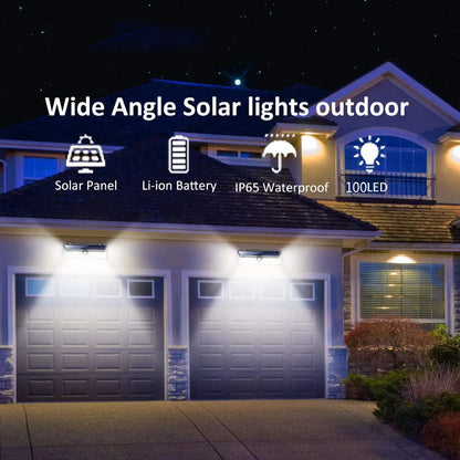 Rynx | Solar waterproof motion sensor lamp outdoor