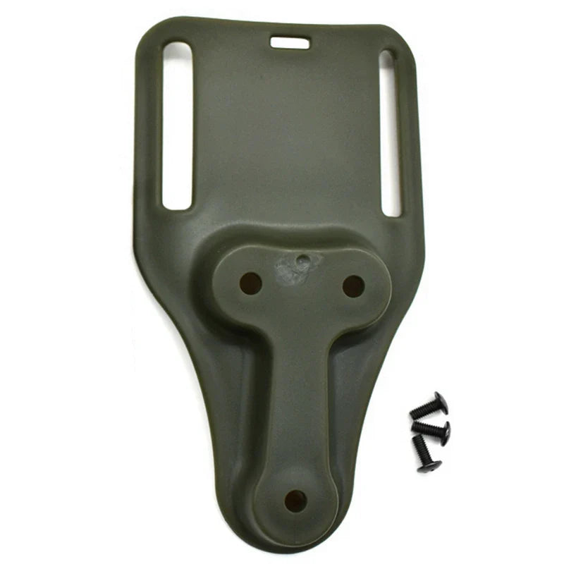 Rynx | Tactical Drop Leg Holster QLS 19/22 – Mid-Low Belt Universal Pistol Holster with Elastic Thigh Strap for Hunting