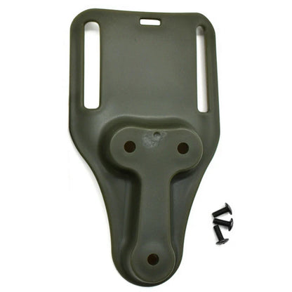 Rynx | Tactical Drop Leg Holster QLS 19/22 – Mid-Low Belt Universal Pistol Holster with Elastic Thigh Strap for Hunting