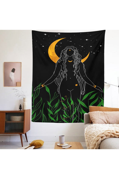 Rynx | Phase Girl Psychedelic Tapestry