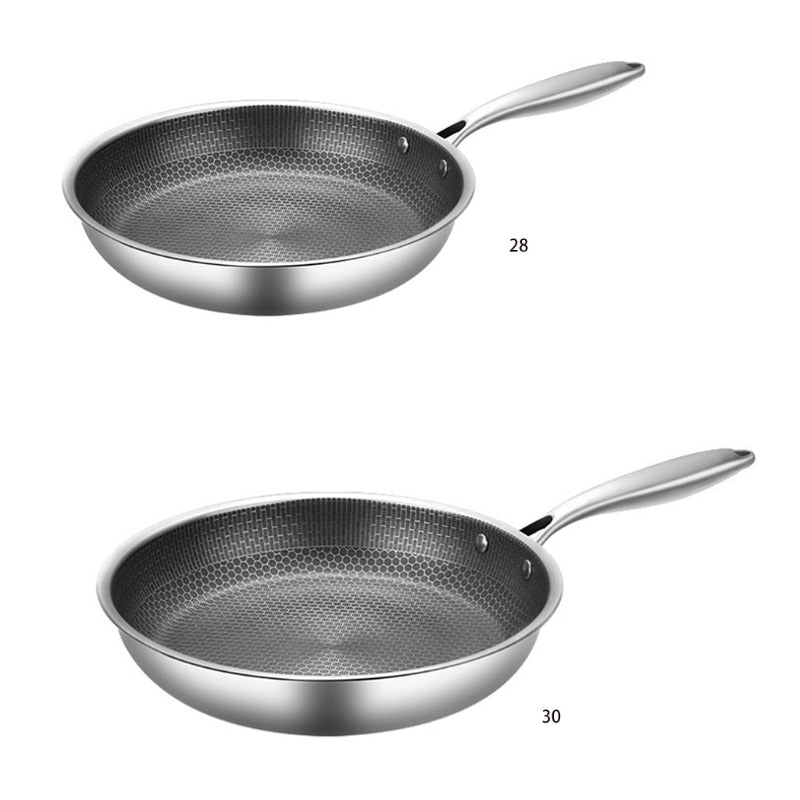 RYNX | Cookpro | Stainless Steel Frying Pan With Non-Stick Coating