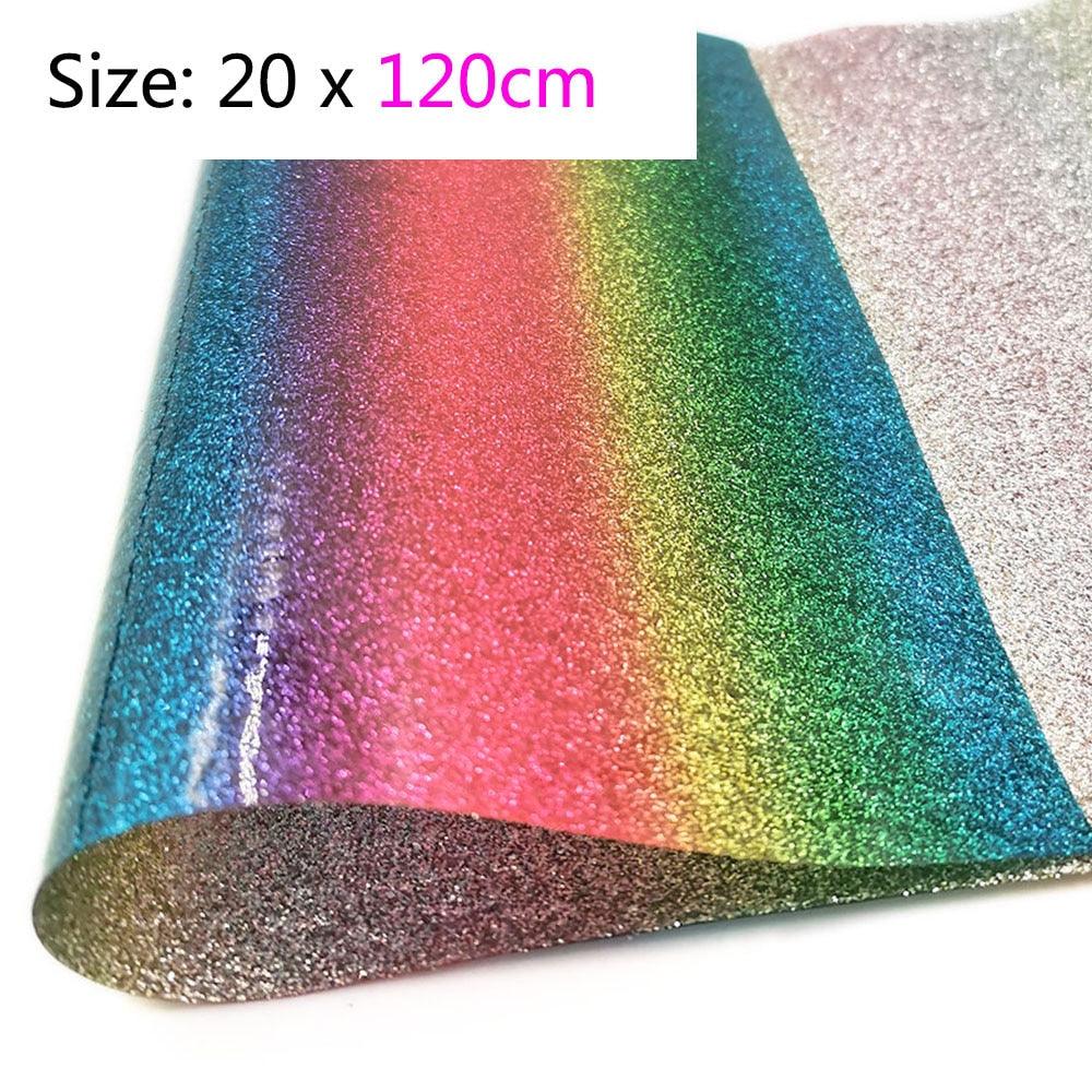 Rynx | Radiant Iridescent Sparkle Glitter Fabric: High-Quality Material for Creative Masterpieces