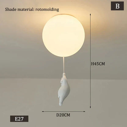 Rynx | Hanging Bears Balloon Lamp