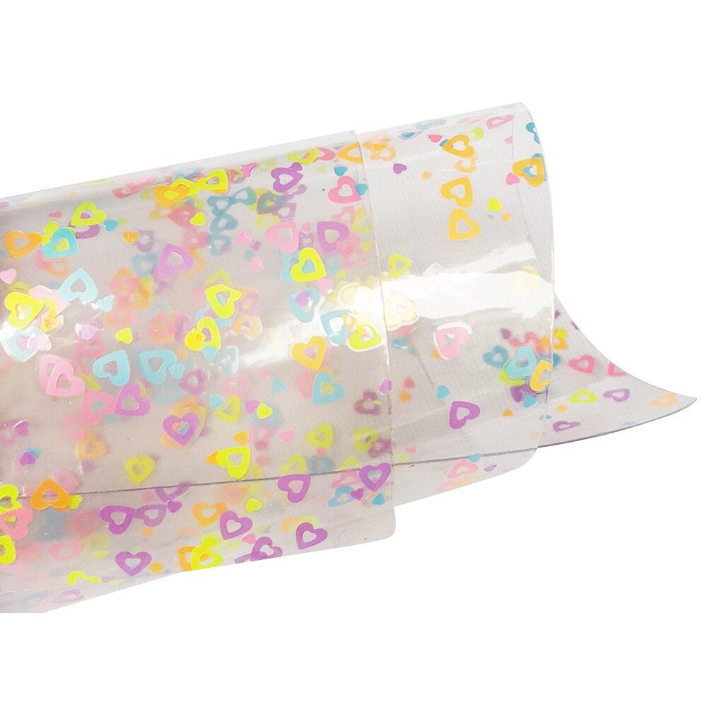 Rynx | Shiny star and heart PVC craft sheets for artistic creations