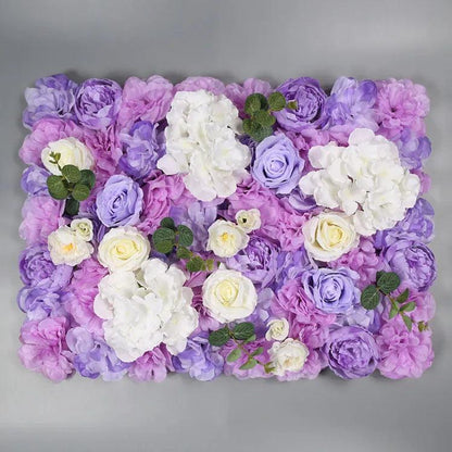 Rynx | Elegant Flower Wall Art Handmade with Cotton, Silk and Artificial Flowers
