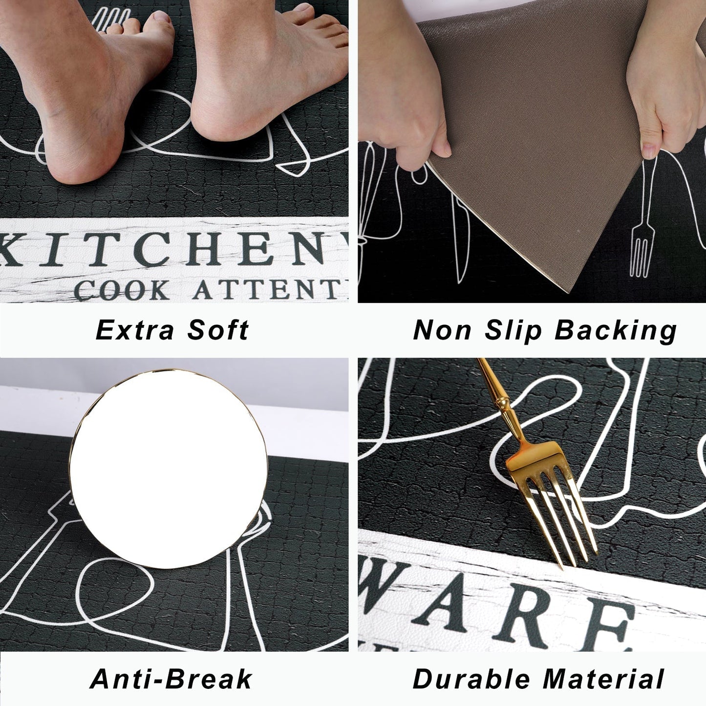 Rynx | Waterproof PVC Kitchen Mat