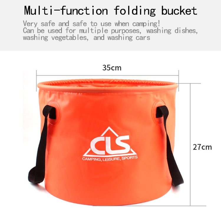 Rynx | 30L 4 in 1 PVC Outdoor Folding Double Drain Basket Camping Fishing Gear Bag