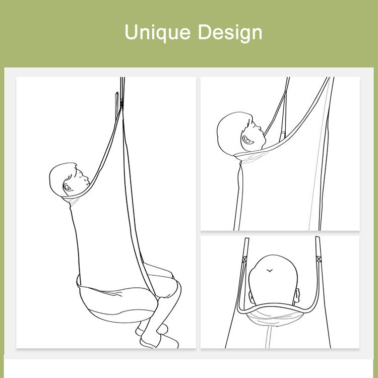 Rynx | Adult and Children All-cotton Canvas Swing Outdoor Swing Frame Hanging Hammock, Size: 55*75*145cm, Random Color Delivery