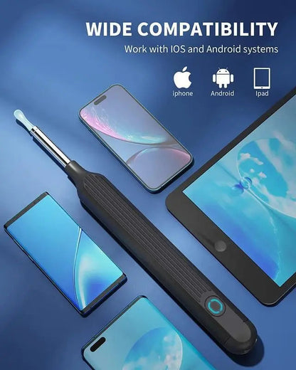 Rynx | HD Earwax Removal Spoon — Wireless Otoscope with LED Light