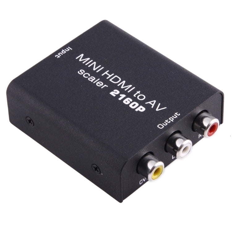 Rynx | Mini HDMI to AV / CVBS Composite Video Signal Converter (Black)