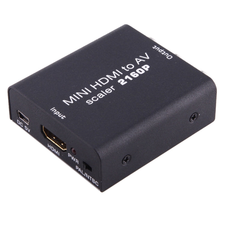 Rynx | Mini HDMI to AV / CVBS Composite Video Signal Converter (Black)