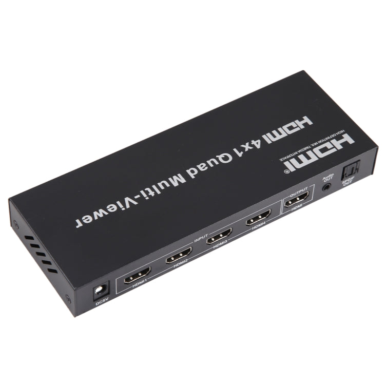 Rynx | 4 in 1 Out HDMI Quad-Multi-Viewer with seamless switcher, US plug
