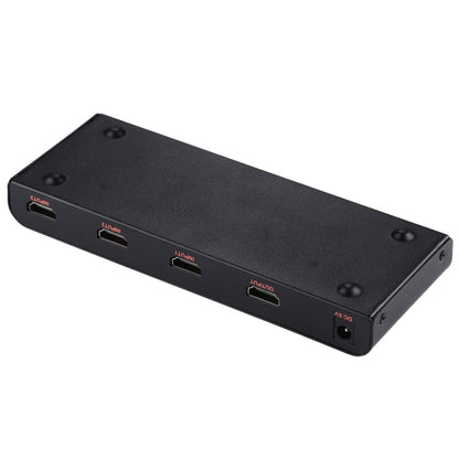 Rynx | 3X1 4K/60Hz HDMI 2.0 Switch with Remote Control, EU Plug