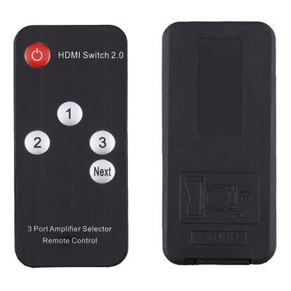 Rynx | 3X1 4K/60Hz HDMI 2.0 Switch with Remote Control, EU Plug