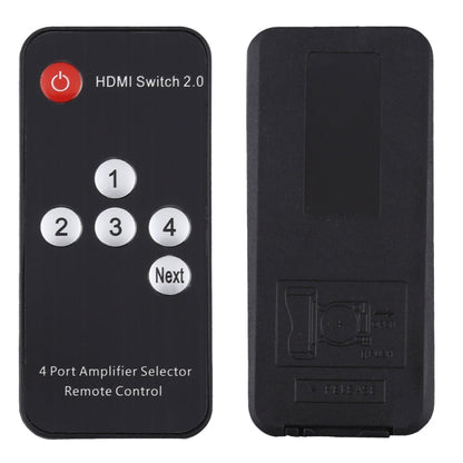 Rynx | 4X1 4K/60Hz HDMI 2.0 Switch with Remote Control, EU Plug