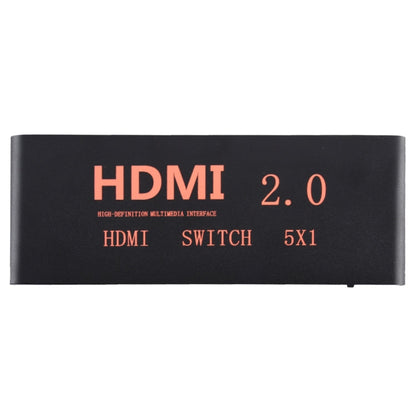 Rynx | 5X1 4K/60Hz HDMI 2.0 Switch with Remote Control, EU Plug