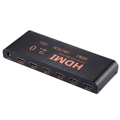 Rynx | 5X1 4K/60Hz HDMI 2.0 Switch with Remote Control, EU Plug