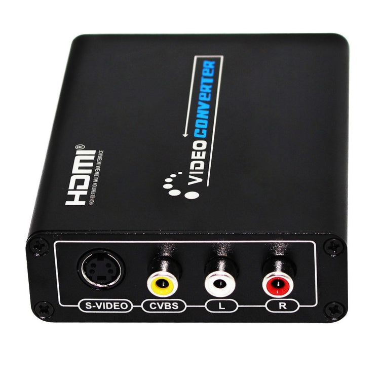 Rynx | HDMI to Composite / AV S-Video Converter RCA CVBS/L/R Video Converter Adapter, US Plug