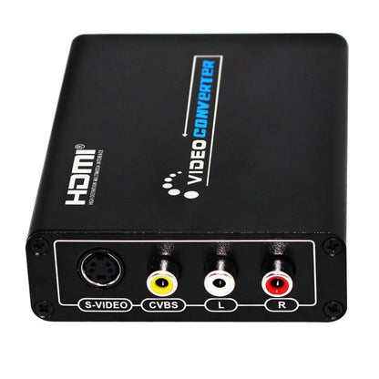 Rynx | HDMI to Composite / AV S-Video Converter RCA CVBS/L/R Video Converter Adapter, US Plug