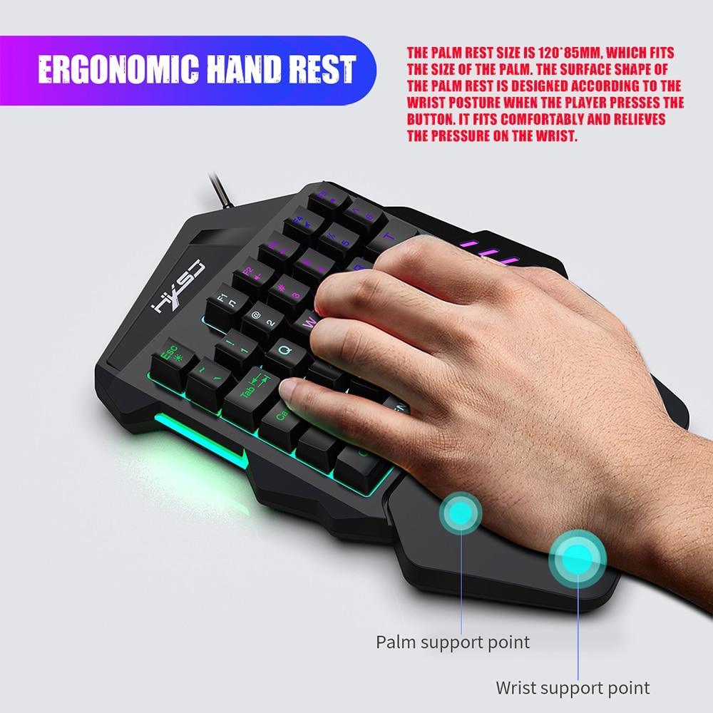 RYNX | Handed Keyboard And Mouse Gaming Combo