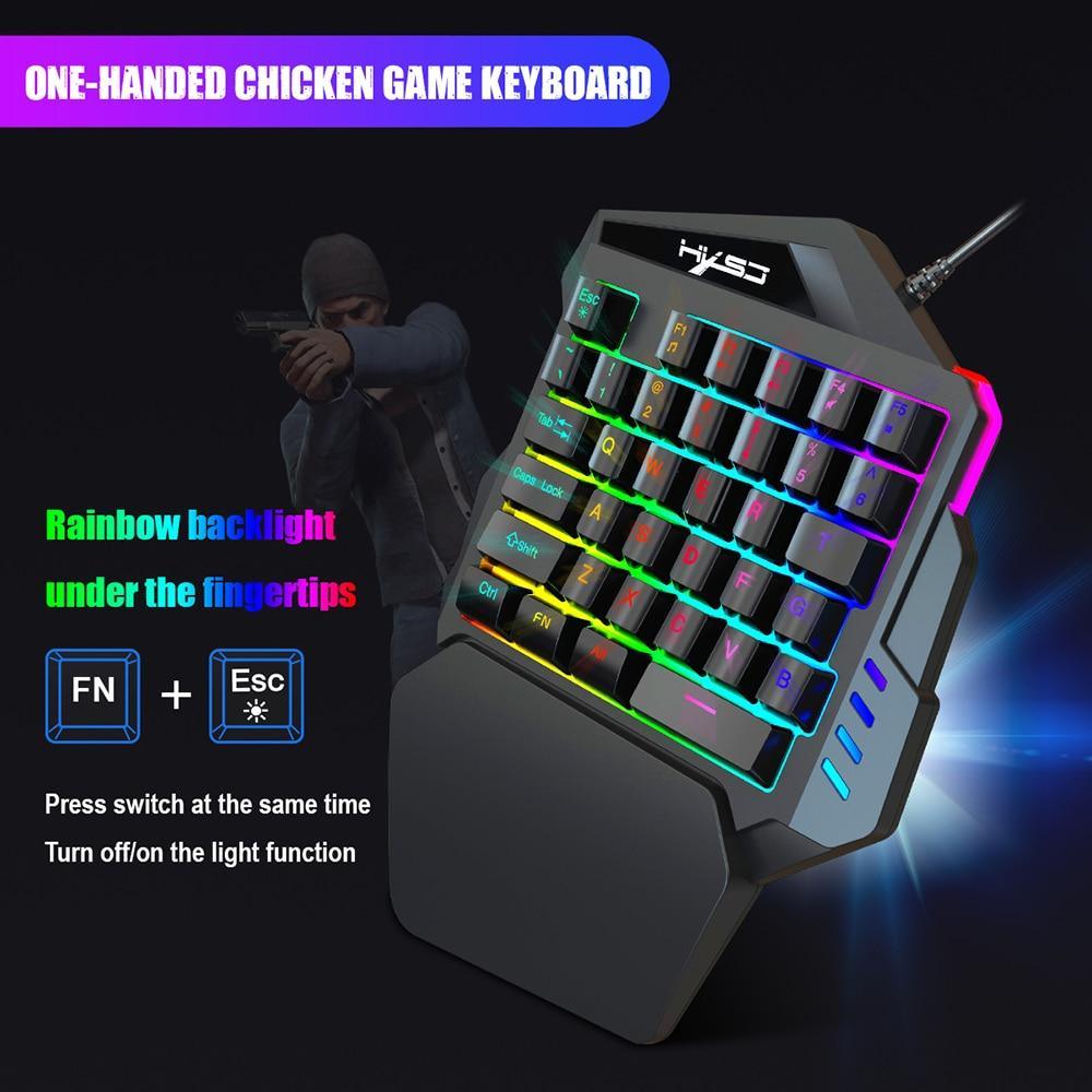 RYNX | Handed Keyboard And Mouse Gaming Combo