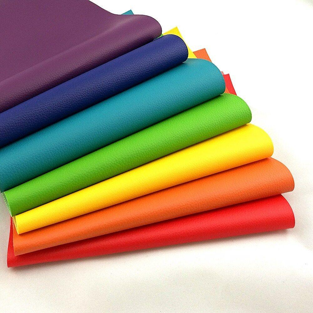 Rynx | Colorful Spectrum Faux Leather Craft Collection - 7-Piece Set