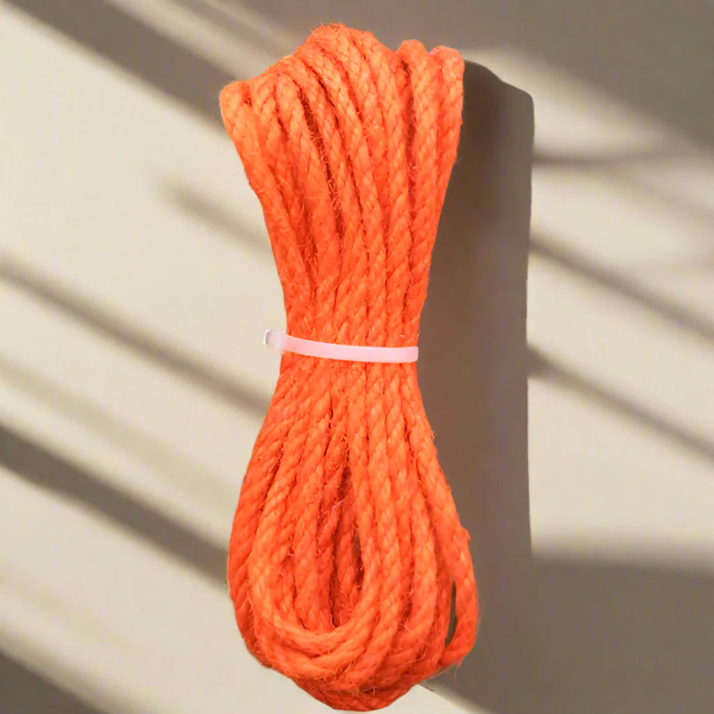 Rynx | Vibrant Sisal Rope Collection: 14 Colored Options for Craft Fun and Cat Play