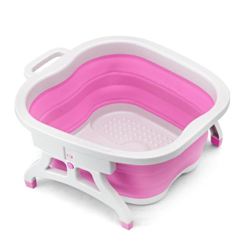 Rynx | Foldable foot pool silicone collapsible cube bath plastic foot pool