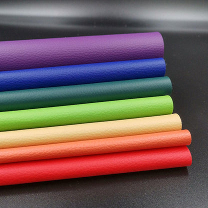 Rynx | Colorful Spectrum Faux Leather Craft Collection - 7-Piece Set
