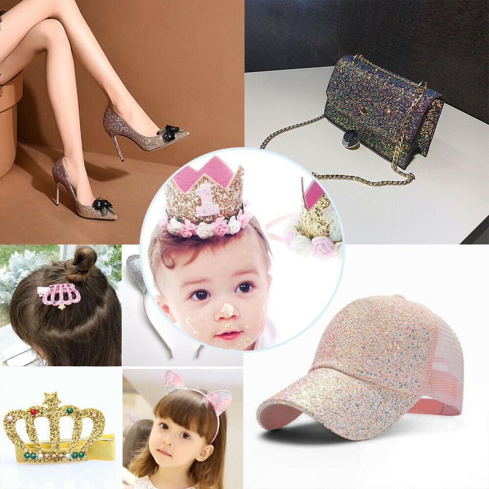 Rynx | Shiny Gem Star Chunky Glitter Faux Leather - Premium Craft Vinyl